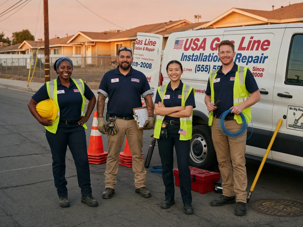 Gas Line Installation company in Daisytown, PA